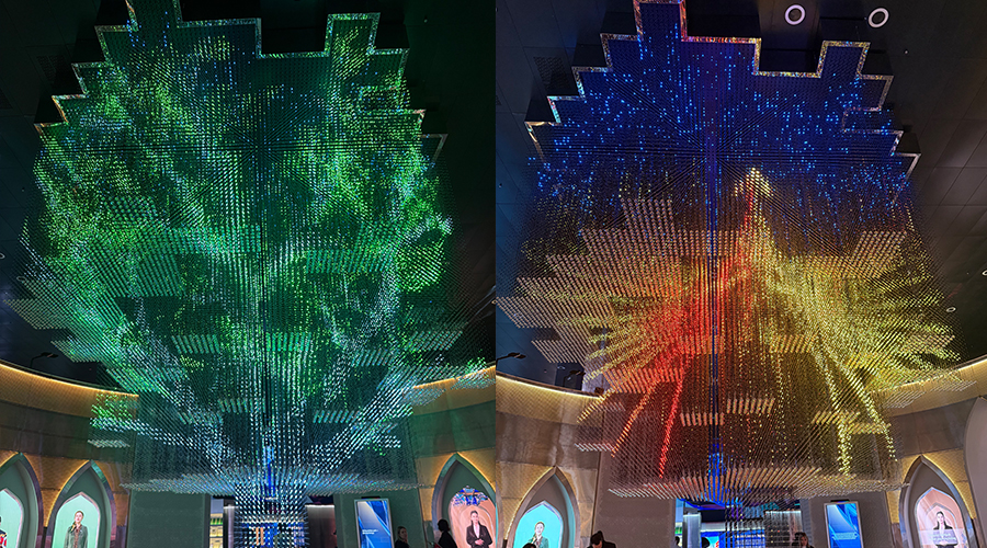 3D Matrix Light_Box Splicing_3D Stereoscopic Imaging_Artnet Control ...
