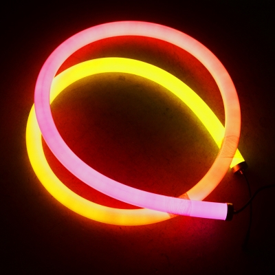 D40mm 360 degree flexible neon RGB Tube