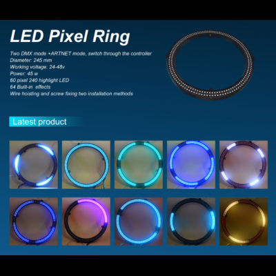 stage pixel ring 10inch